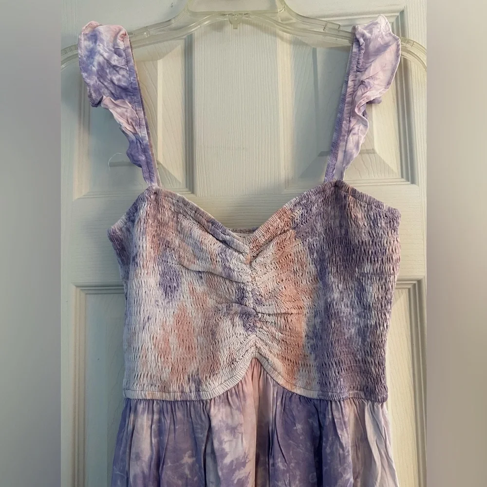 Tie-Dye High-Low Dress - Picture 6 of 6